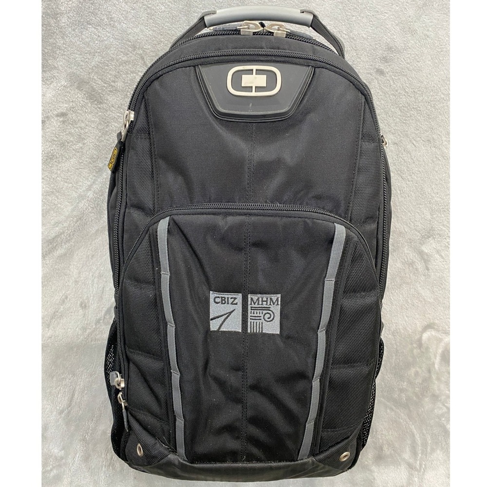 Ogio Airflow Axle Laptop Multi Pocket Bolt Pack Backpack Black Travel Motorcycle